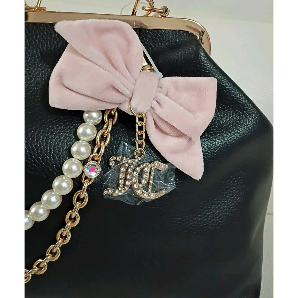 Juicy Couture Charm Haus Large Frame Kisslock Clutch